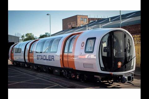 Stadler is supplying 17 four-car driverless trainsets to operate the Glasgow Subway.